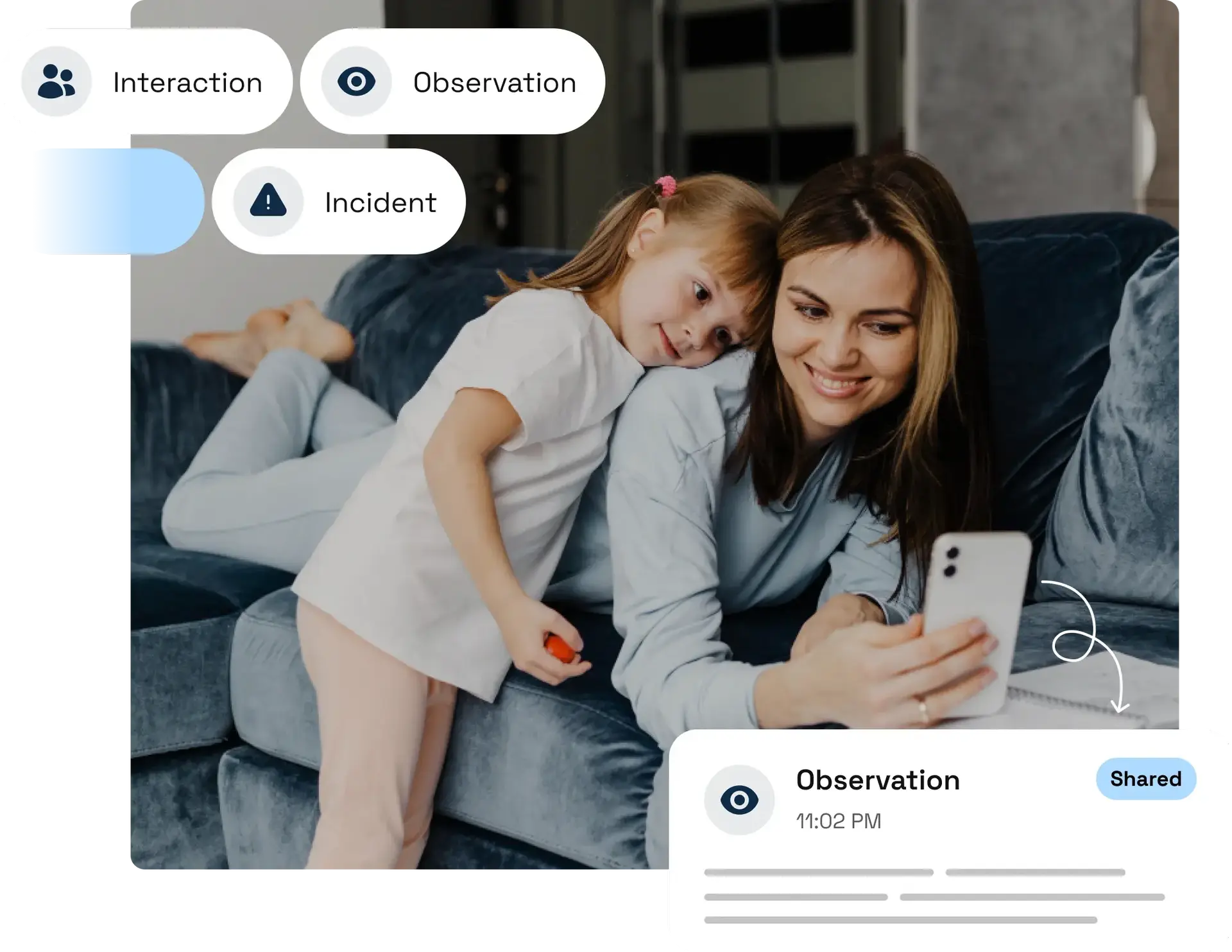 Progress notes interface