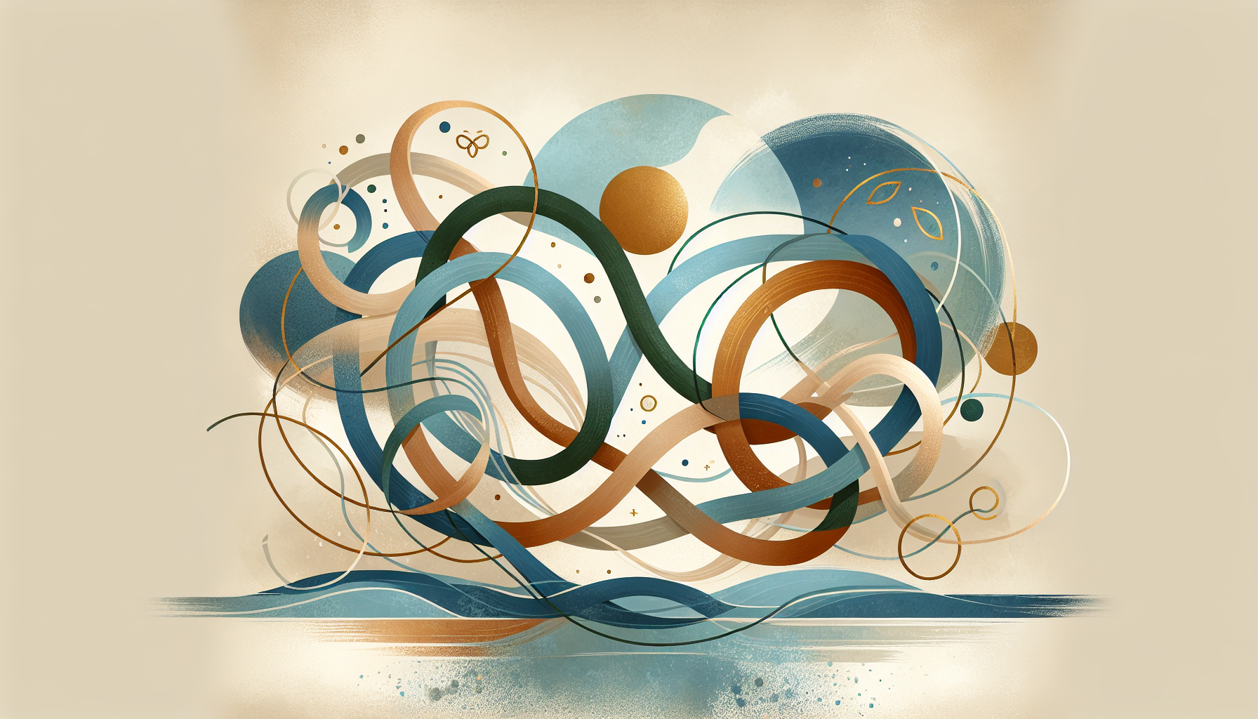 Abstract illustration representing supervised visitation support for article: Navigating Supervised Visitation: What to Expect